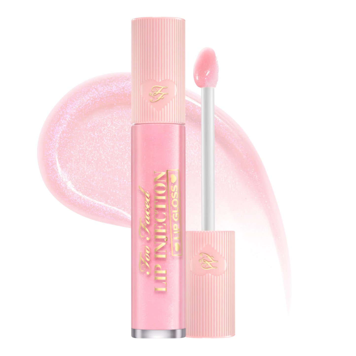 Too Faced Lip Injection Lip Gloss Cooling Instant Lip Plumper | Creates Visible Volume, Hydration & Shine | In High-Shine Gloss & Shimmer Shades Beauty & Personal Care Too Faced