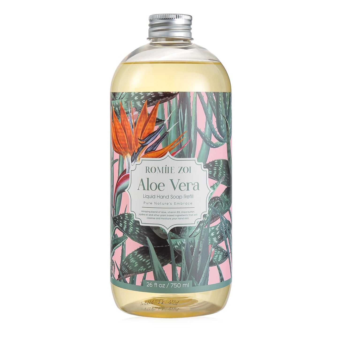 ROMIIE ZOI Liquid Hand Soap Refill, Rain Water, Gentle & Moisturizing Formula, 750 ML/ 26 FL OZ Beauty and Personal Care ROMIIE ZOI Default Title