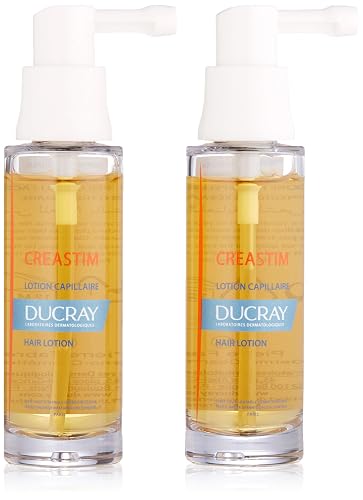Ducray Creastim Hair Lotion Spray, Men & Women, Strengthening Treatment for Sudden, Reactional Thinnning Hair, 2 x 1 oz. Beauty & Personal Care Ducray