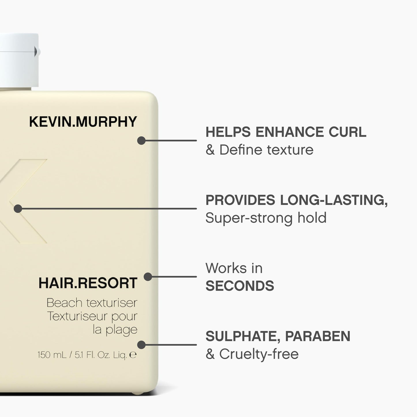 KEVIN MURPHY Hair Resort 5.1oz Beauty & Personal Care KEVIN.MURPHY