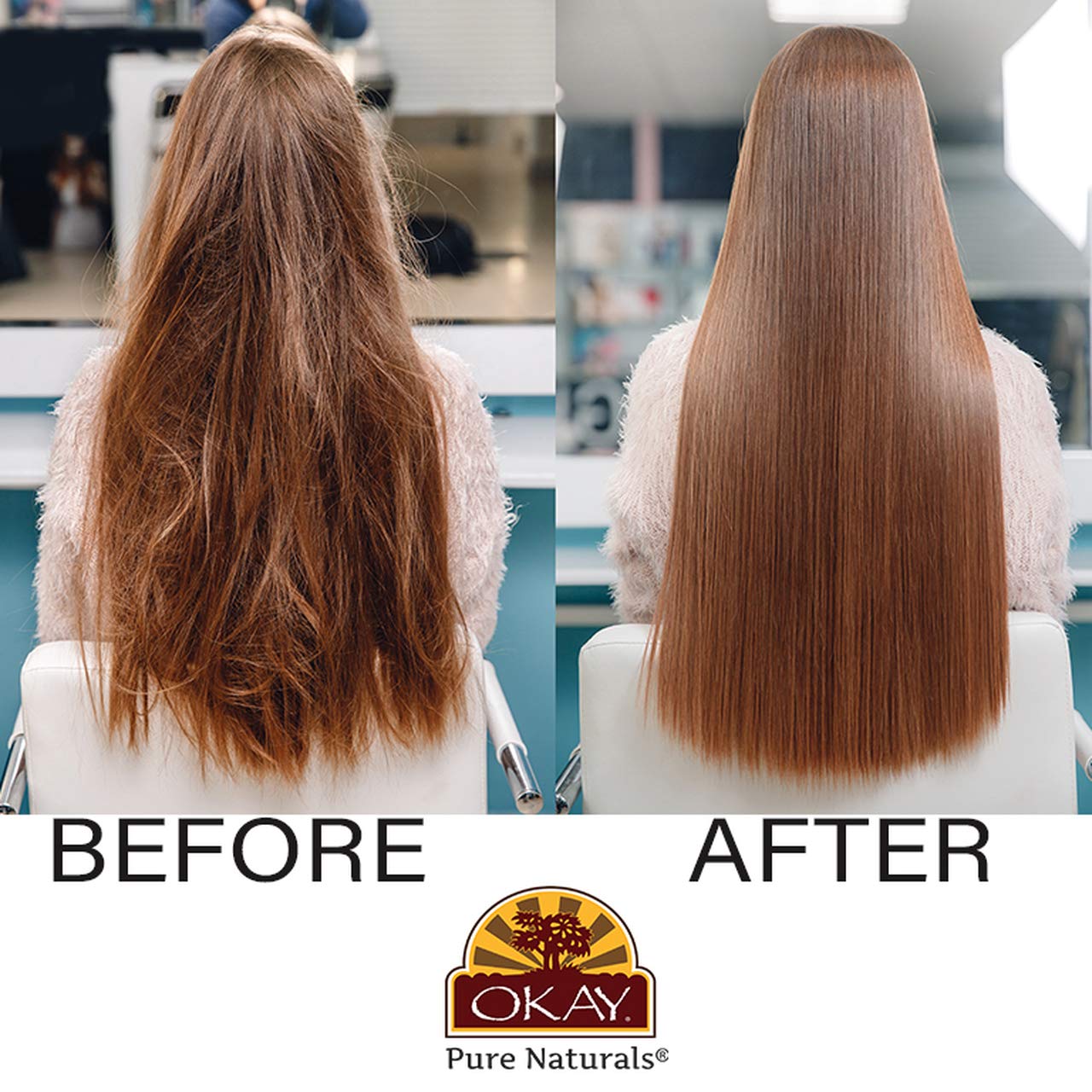 Okay Mango Revitalizing Anti-Breakage Treatment, For All Hair Types, Revitalize, 8 Fl Oz Beauty & Personal Care OKAY