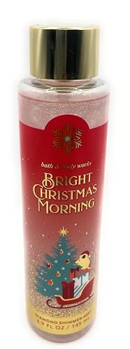 Bath and Body Works Bright Christmas Morning Diamond Shimmer Mist 4.9 Fluid Ounce Spray Beauty & Personal Care Bath & Body Works