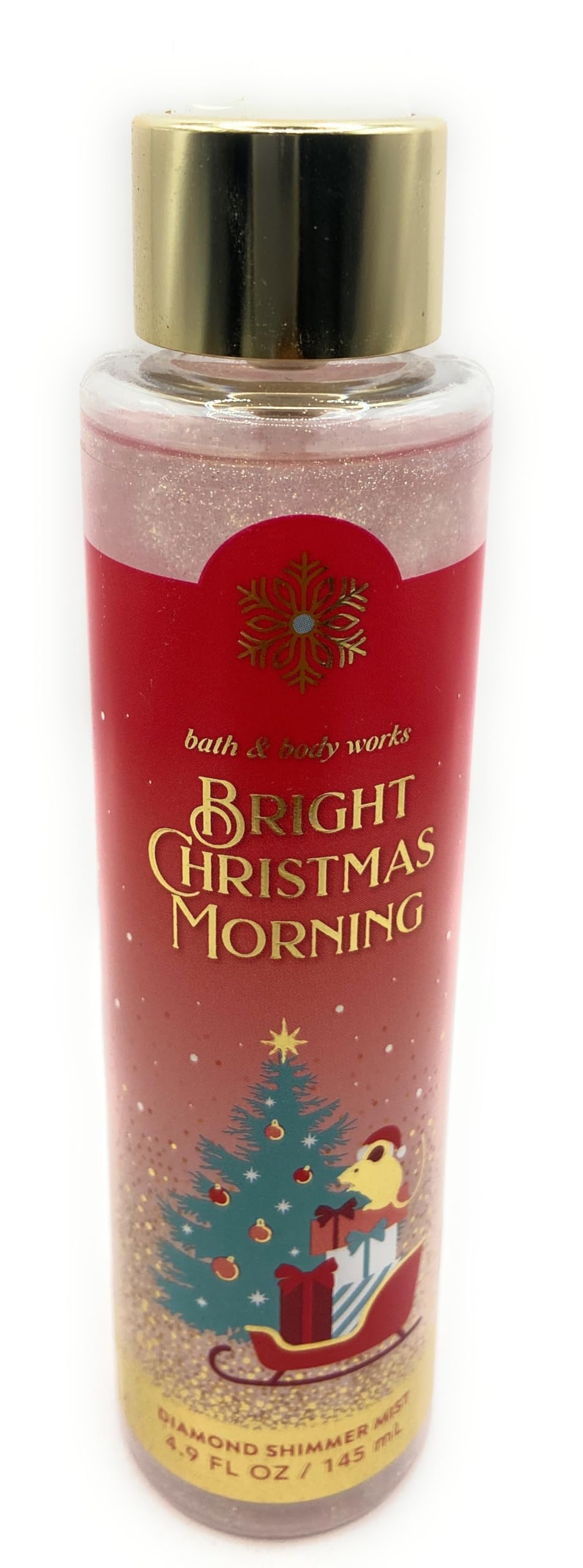 Bath and Body Works Bright Christmas Morning Diamond Shimmer Mist 4.9 Fluid Ounce Spray Beauty & Personal Care Bath & Body Works