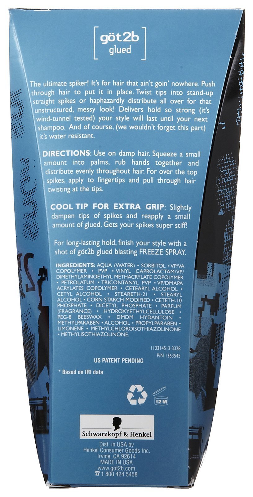 got2b Glued Styling Spiking Glue-6 oz Beauty & Personal Care Got2B
