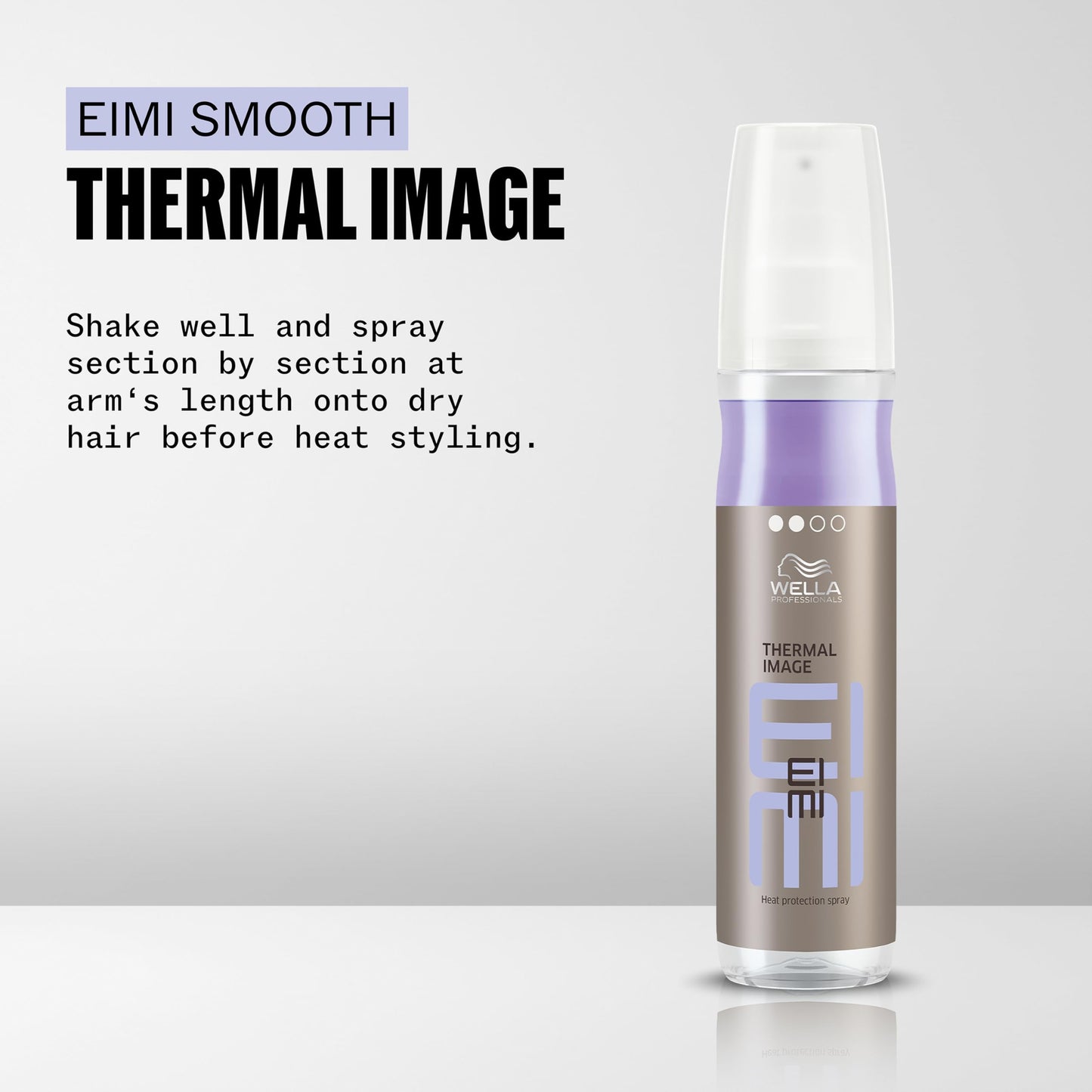 Wella Professionals EIMI Thermal Image | Heat Protection Hair Spray with Light Hold | Smooth & Shiny Styling Results | 5.07 Fl Oz Beauty & Personal Care Wella Professionals