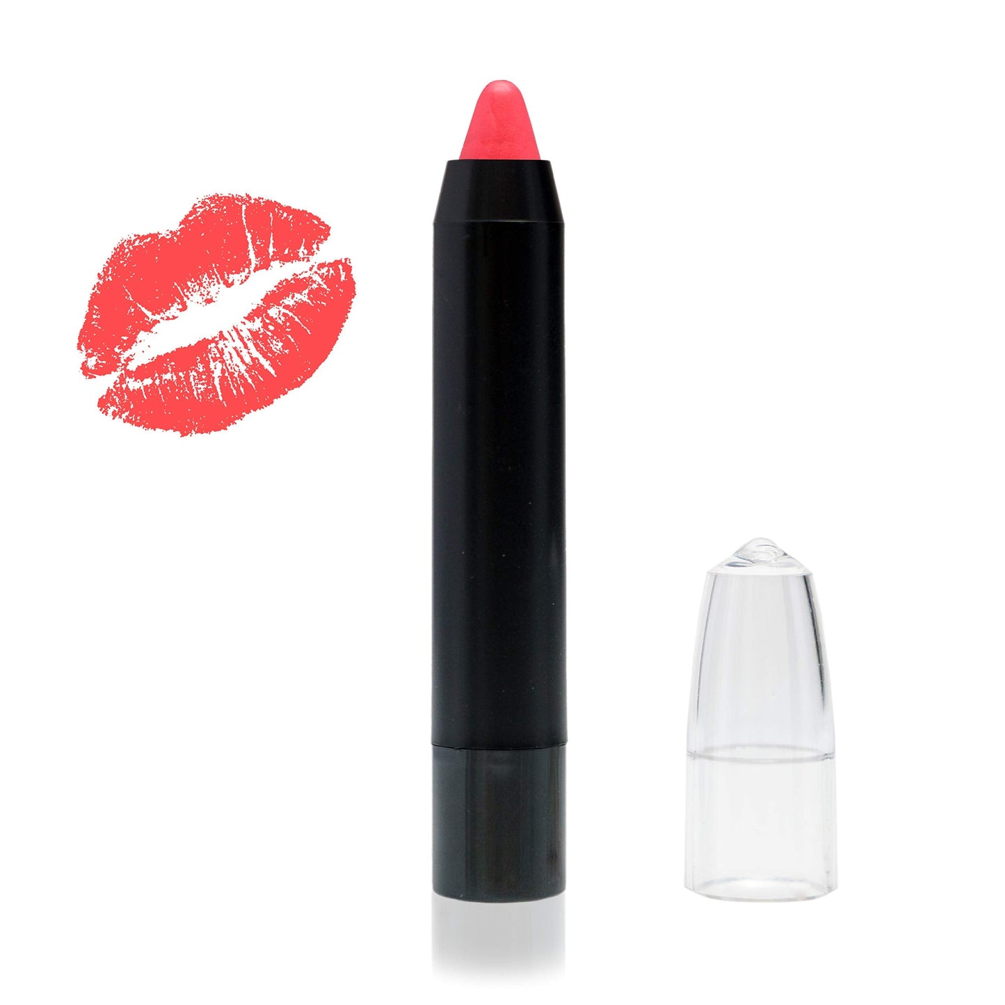 Natural Lipstick Crayon Pencil for Women High Pigment Tints, Cruelty Free, Organic Lipstick Made in USA, Safe, Nontoxic Lip Care Cosmetics (Coral) Beauty & Personal Care Prim and Pure