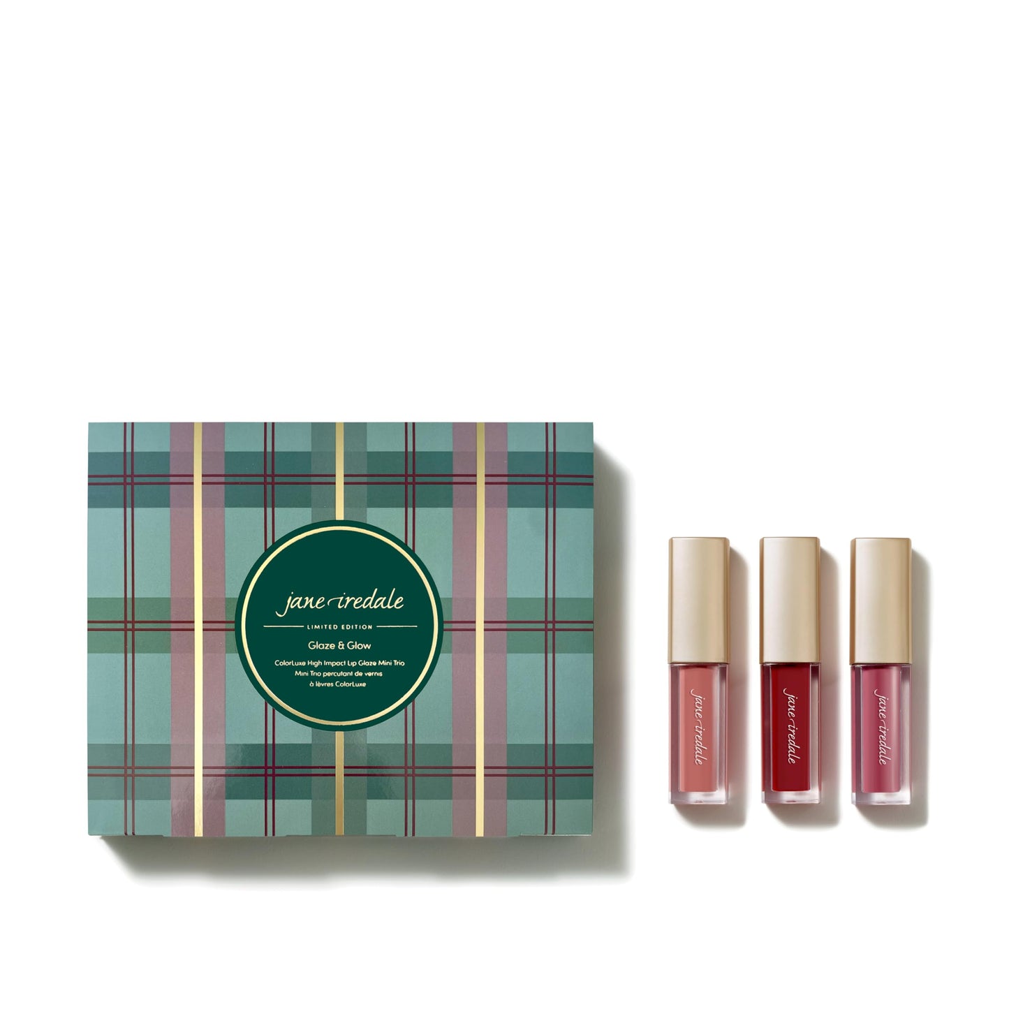 Glaze & Glow ColorLuxe High Impact Lip Glaze Mini Trio Beauty & Personal Care jane iredale