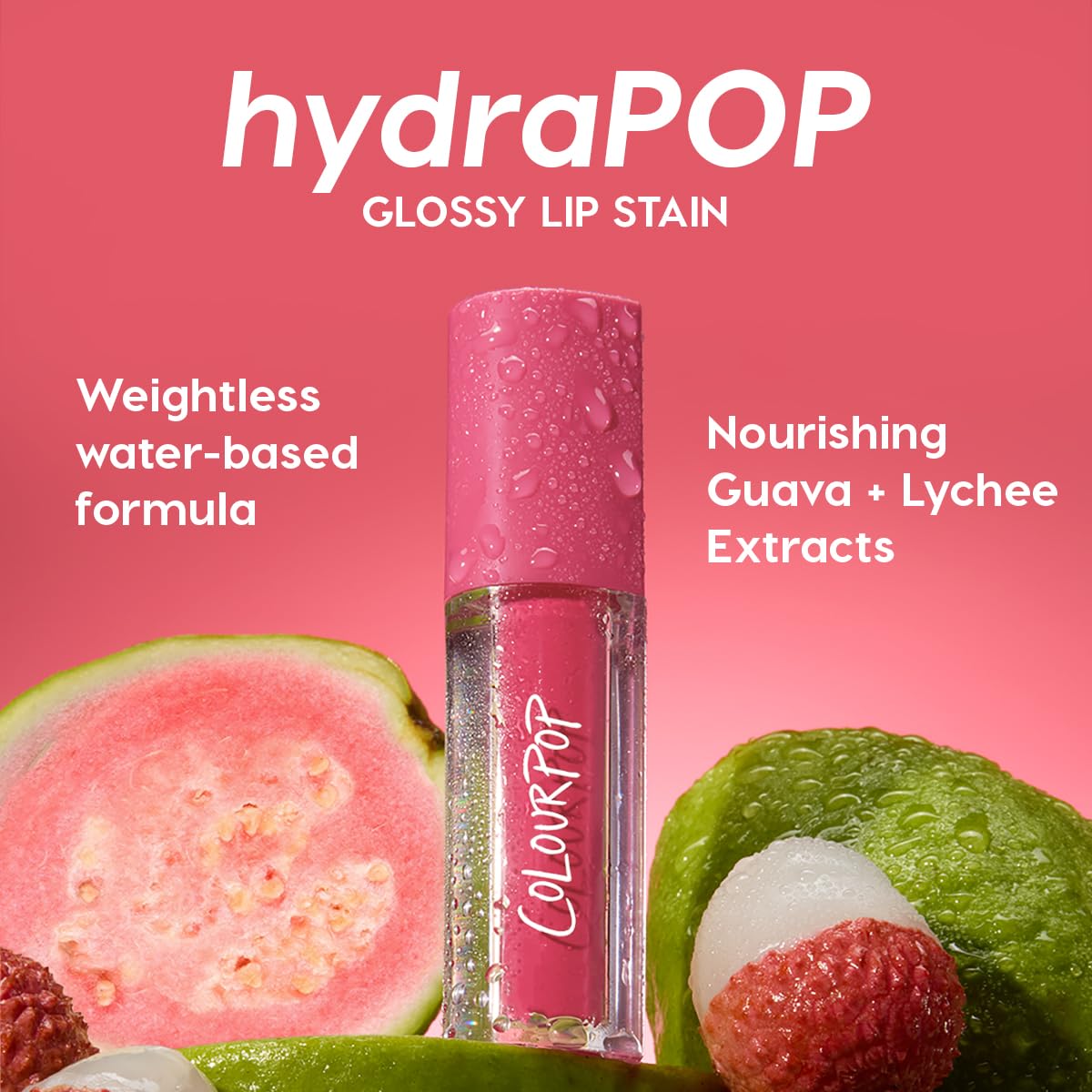 ColourPop HydraPop Glossy Lip Stain Duo - Pink & Warm Nude Hydrating Lip Gloss Set That Fades Into A Soft Tint - Non-Drying & Long-Lasting Beauty & Personal Care ColourPop
