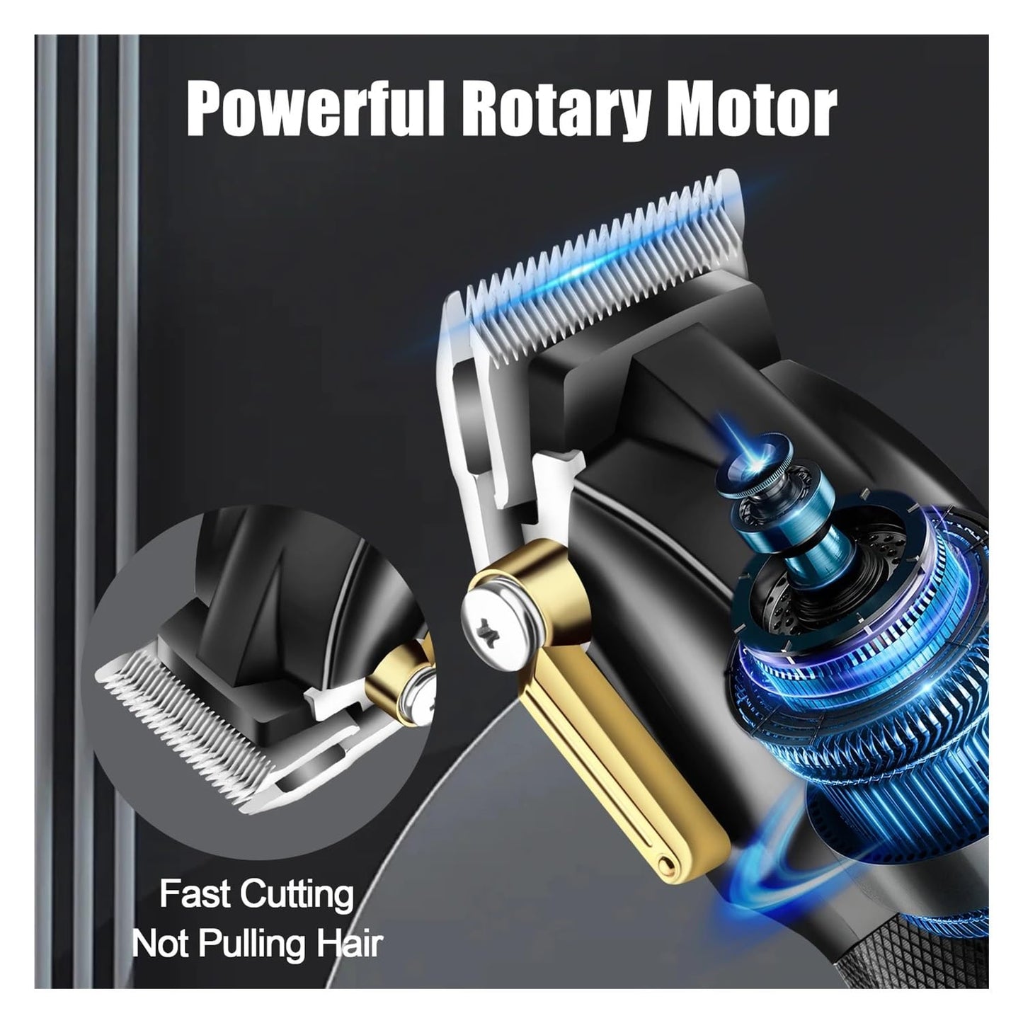 EWKYLSEM Razors HIENA Professional Hair Cutting Machine Set,high Power Sharp Cutting,USB Charging Cordless use,Premium Packaging Gift Choice Beauty and Personal Care EWKYLSEM