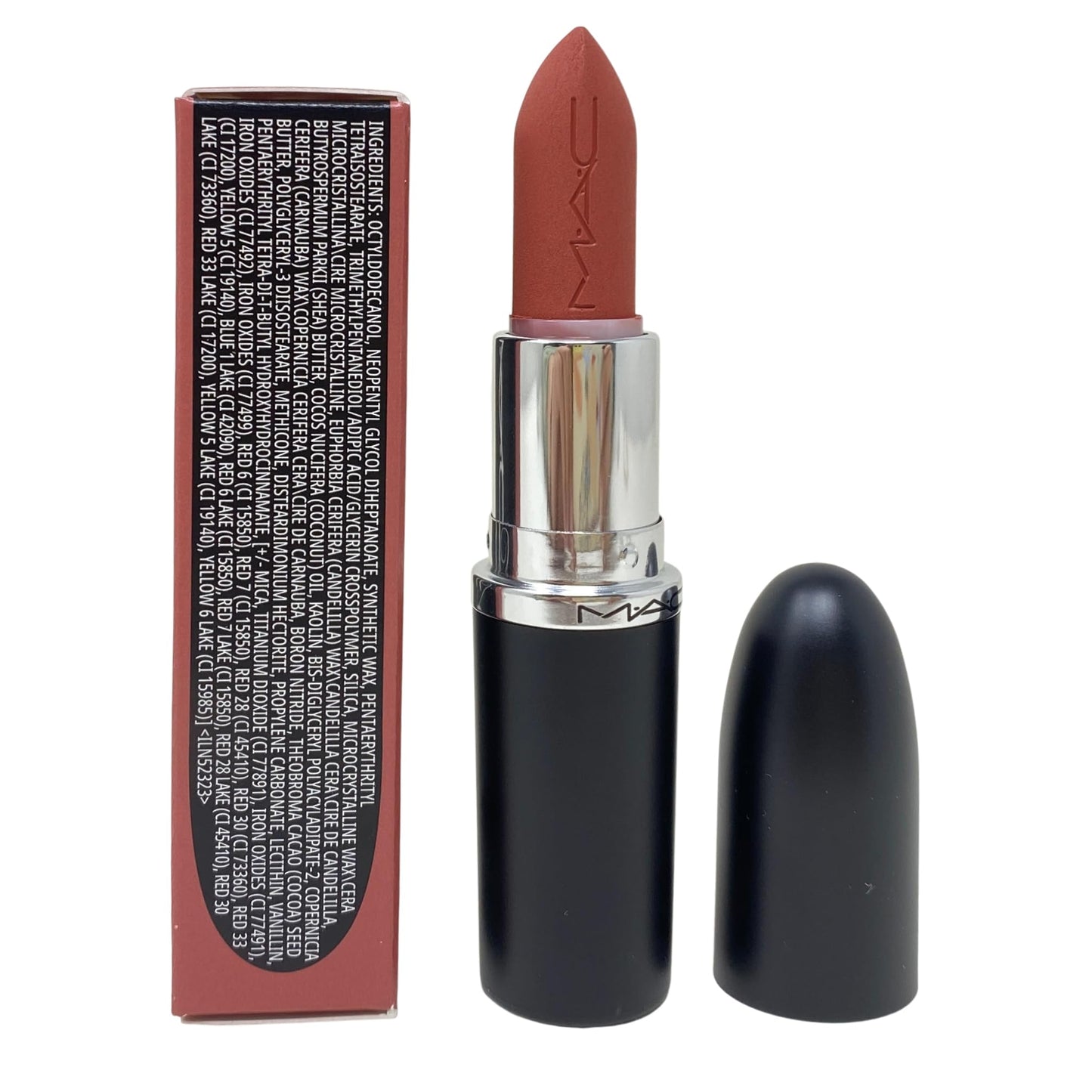 MAC Cosmetics M.A.Cximal Matte Lipstick - 683 Cafe Mocha (Mauvey pinky nude) 0.12 oz / 3.5g Beauty & Personal Care MAC