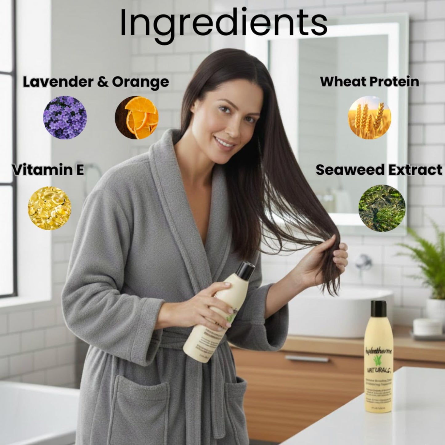 Hydratherma Naturals Moisture Boosting Deep Conditioning Treatment Beauty & Personal Care Hydratherma Naturals