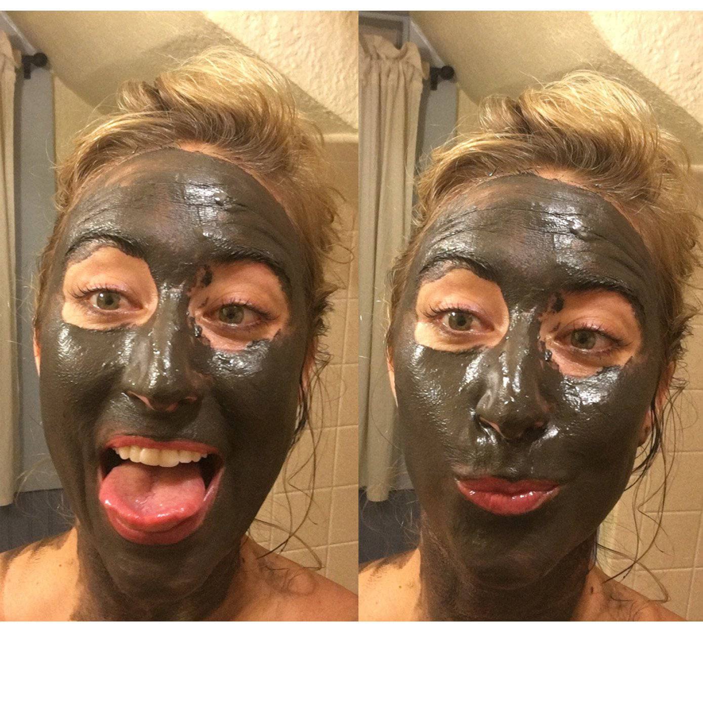 Glimmer Goddess Organic Face Mask to Minimize Pores and Blackheads - DEAD SEA MUD MASK, 2 oz Beauty & Personal Care SRB Skin Care
