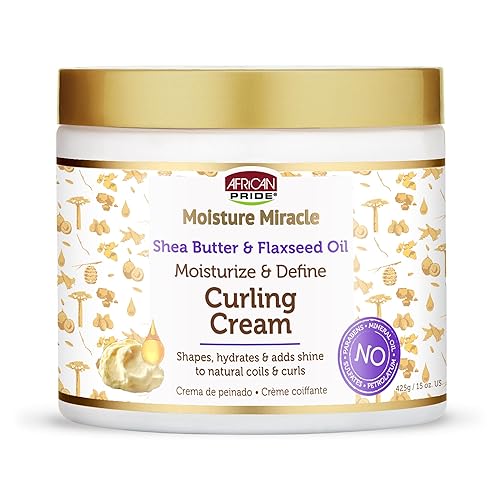 African Pride Moisture Miracle Curling Cream, 15 Oz (1 Pack) Beauty & Personal Care African Pride