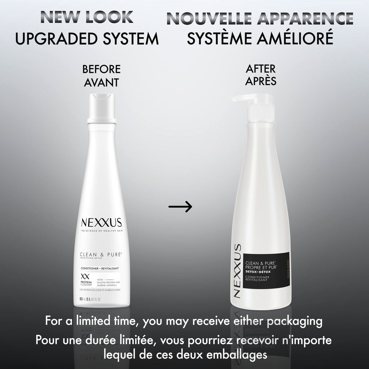 Nexxus Clean & Pure Detox Conditioner 13.5 oz