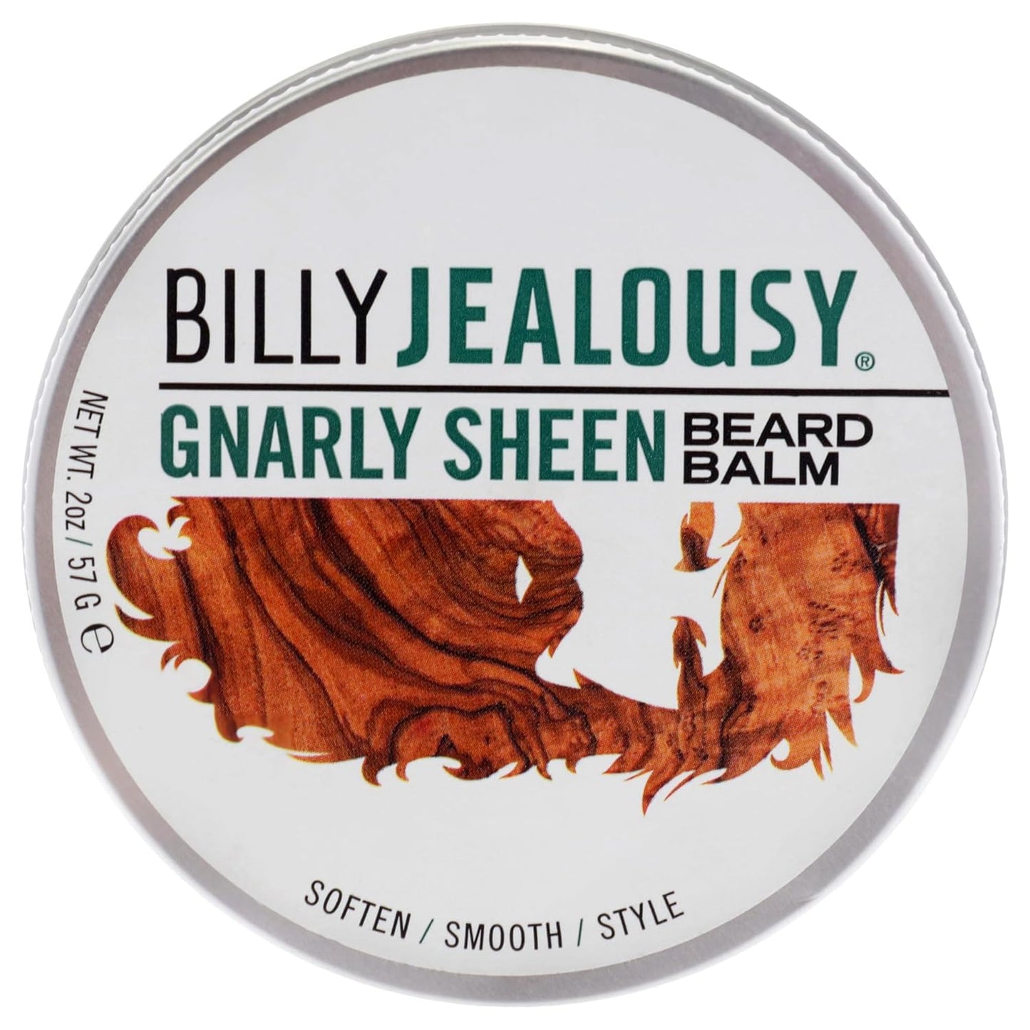 Billy Jealousy Beard Balm with Light Hold & Low Shine, Everyday Beard Styling Balm Loaded With Coconut, Shea & Sunflower Oils For Smooth & Nourished Beauty & Personal Care Billy Jealousy