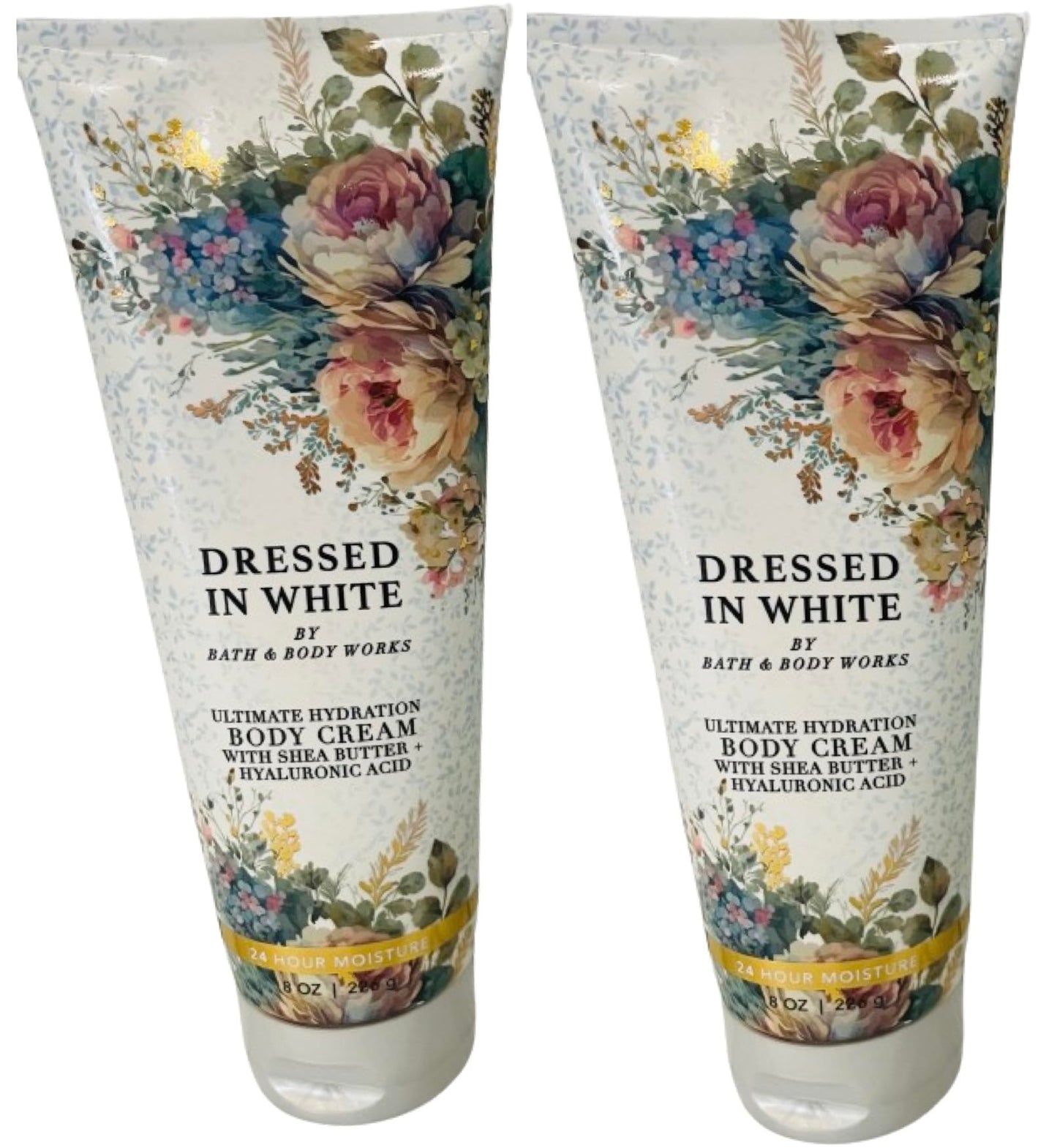 Bath & Body Works Dressed In White Ultimate Hydration Body Cream 8 Ounces Pack of 2 Beauty & Personal Care Bath & Body Works