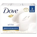 Dove Beauty Bar More Moisturizing than Bar Soap White Effectively Washes Away Bacteria While Nourishing Your Skin 3.17 oz, 3 Bars Beauty & Personal Care Dove