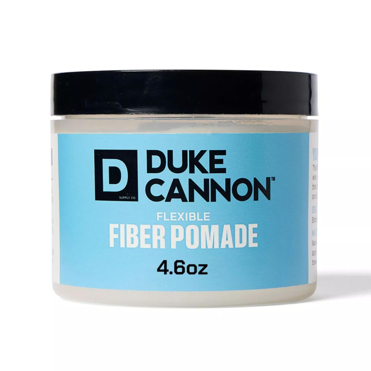 Duke Cannon Supply Co. Flexible Fiber Pomade for Men - 4.6 oz - Strong Hold, No Shine - Long-Lasting, Water-Based Matte Pomade Beauty & Personal Care Duke Cannon Supply Co.