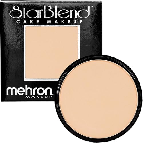 Mehron Makeup StarBlend Cake (2 oz) (Light Buff) Beauty & Personal Care Mehron