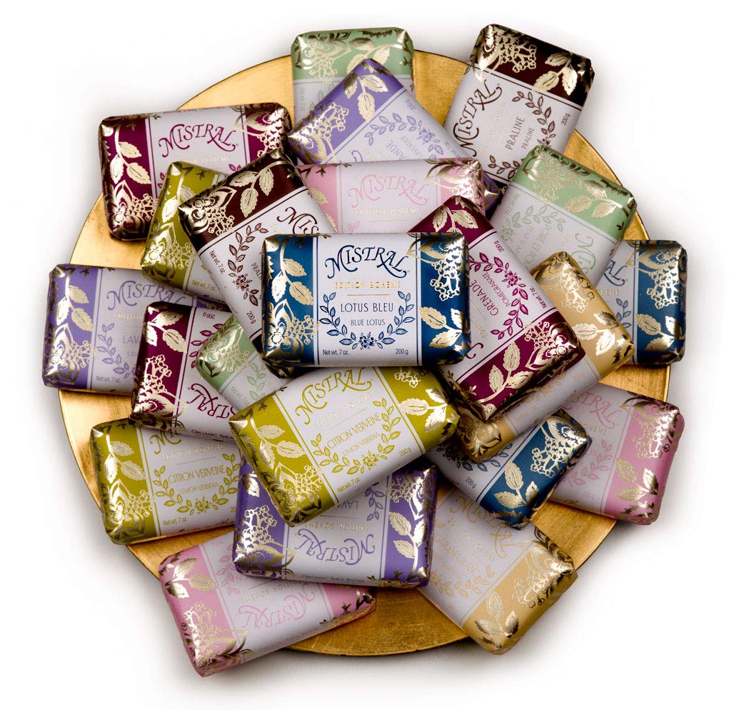 Mistral Bar Soap Edition Boheme, Lavender, 2 Bars Beauty & Personal Care Mistral