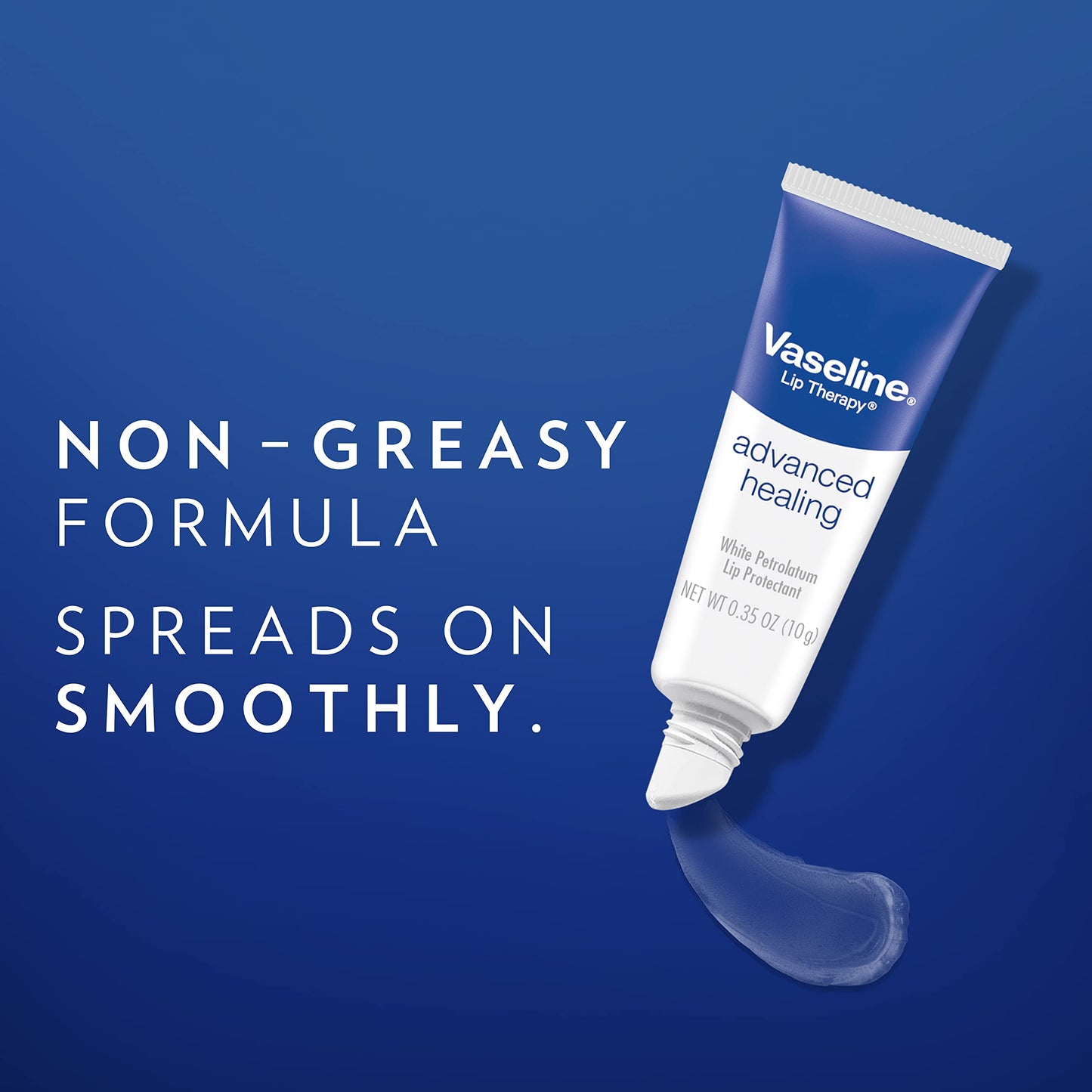 Vaseline Lip Therapy Lip Balm Tube, Advanced Healing Lip Moisturizer, 0.35 oz Beauty and Personal Care Vaseline