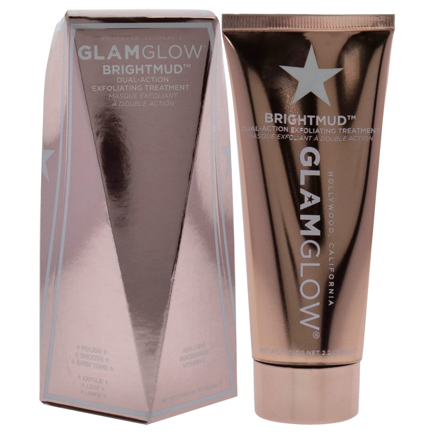Glamglow Brightmud Dual-Action Exfoliating Treatment for Women - 2.2 oz Treatment Beauty & Personal Care Glamglow