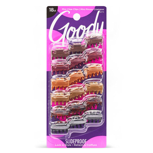 Goody Classics Mini Claw Clips , Assorted Colors - For All Hair Types - Great for Easily Pulling Up Your Hair - Pain-Free Hair Accessories for Women Beauty & Personal Care GOODY