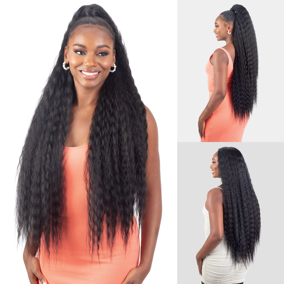 FREE TRESS Milky Way Weave Organique Mastermix Super Curl 30" (130)