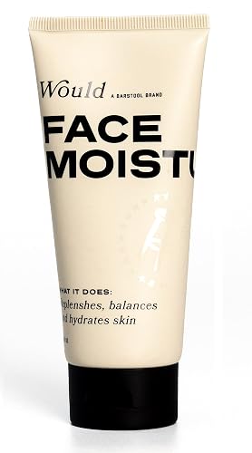 Would Facial Moisturizer for Dry Skin by Barstool Sports, 3 fl. oz, Deep Moisturizing Face Hydration, Nourishing Anti-Aging Skincare Support, Clean Beauty & Personal Care Would