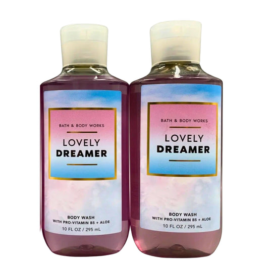 Bath & Body Works Shower Gel, Set of 2 Bottles, Each Bottle 10oz (Lovely Dreamer) Beauty & Personal Care Bath & Body Works