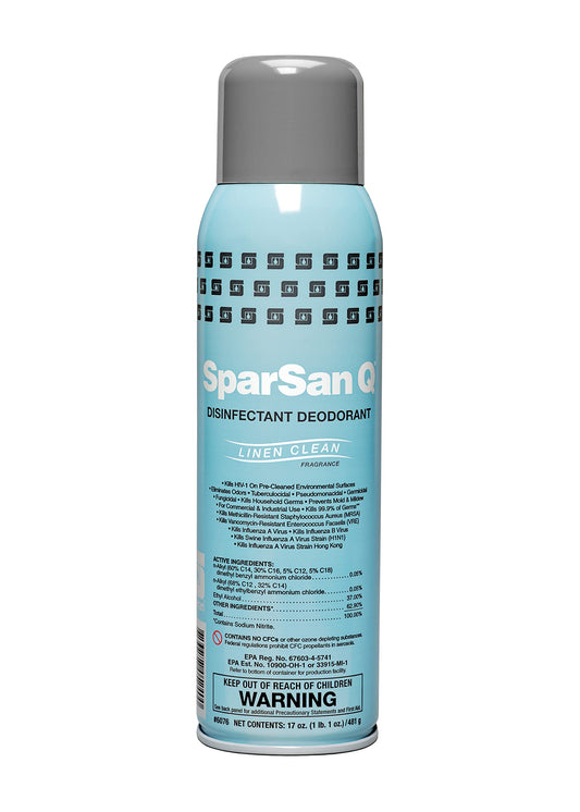 Spartan Chemical SparSan Q Disinfectant Deodorant Linen Fragrance Beauty and Personal Care SPARTAN