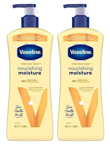 Vaseline Intensive Care Lotion Essential Healing 20.3 Ounce (600ml) (2 Pack) Beauty & Personal Care Dove