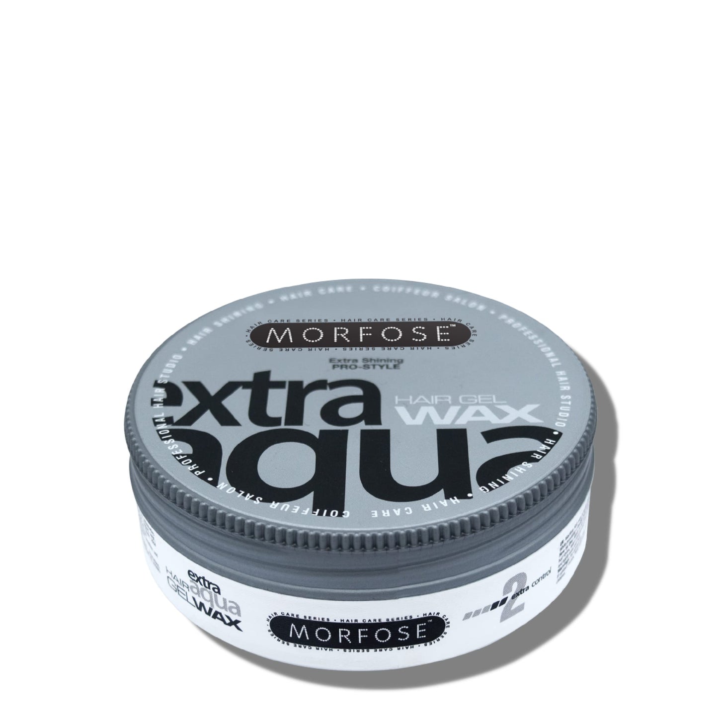 Morfose Extra Aqua Hair Gel Wax with Shiny and Flexible Level 2 Hold, Manage Flyaways, Braids, and Curls, Professional Hair Styling for Women and Men Beauty & Personal Care Morfose