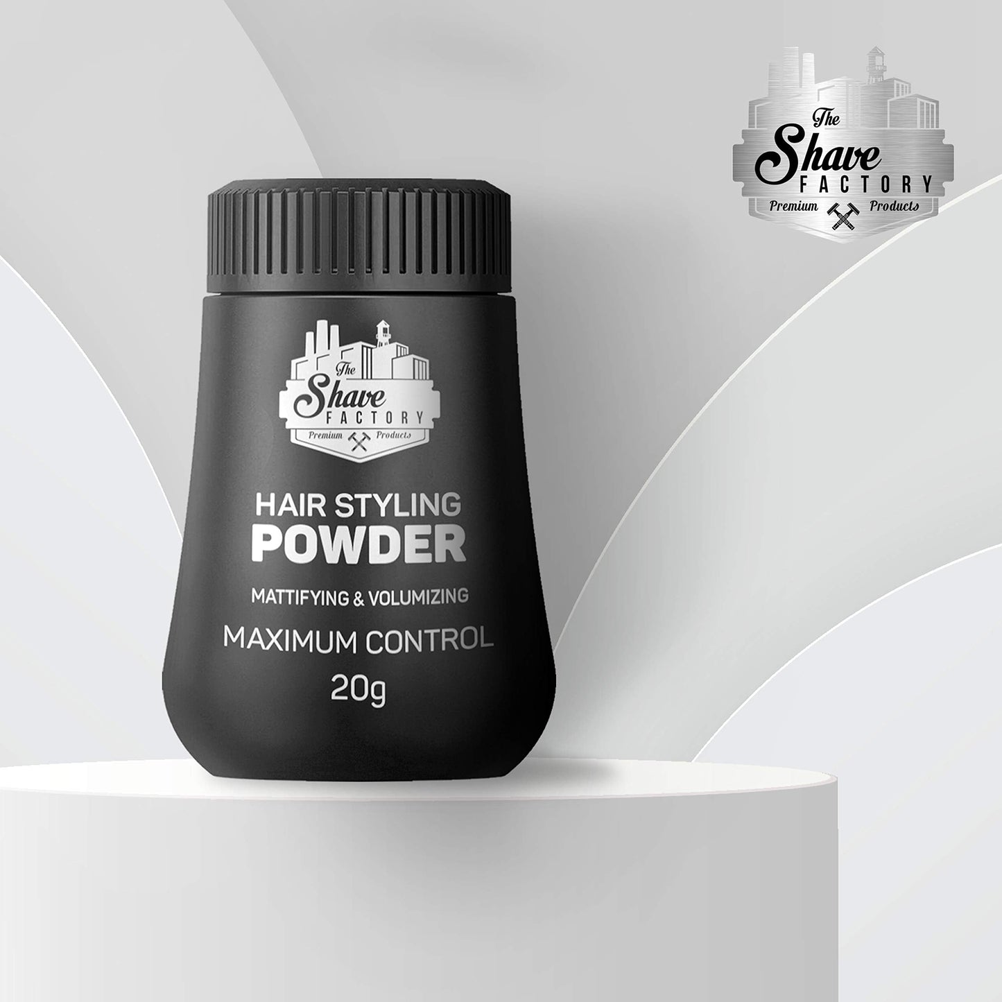 the shave factory Hair Styling Powder 21gr. Mattifying&Volumizing Powder with Maximum Control-Elegant Design, Ease Of Use, Flexible and Long-Lasting Beauty & Personal Care the shave factory