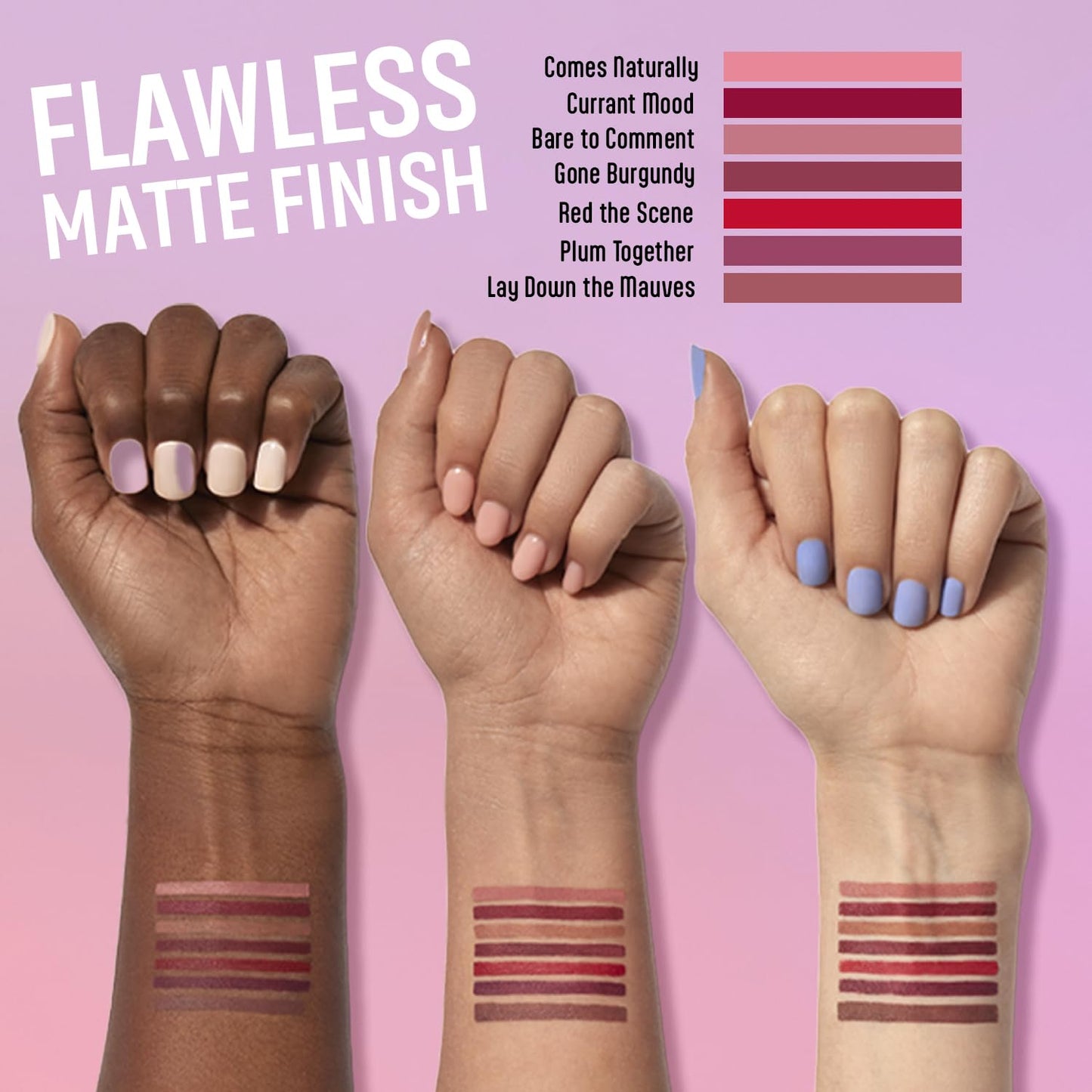wet n wild Perfect Pout Matte Retractable Gel Lip Liner Pencil, Rich Creamy Long Lasting Color, Well-Defined and Flawless Application, Vegan Beauty & Personal Care wet n wild