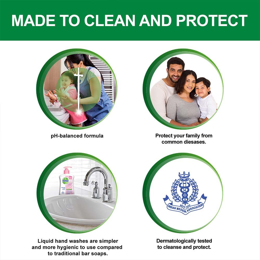 Dettol Skincare Liquid Hand Wash 200ml Beauty & Personal Care Dettol