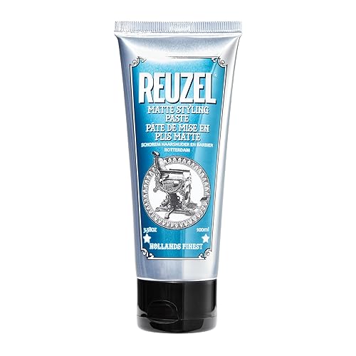 REUZEL Matte Styling Paste, Weightless, Pliable Medium All Day Hold, Adds Fullness and Texture, Matte Finish, Subtle Sugary Rum Scent, For All Hair Beauty & Personal Care REUZEL