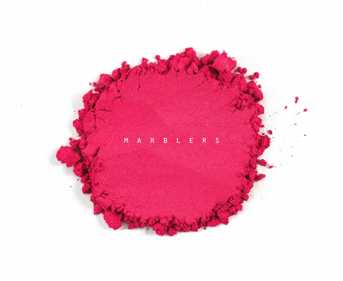 MARBLERS Fine Natural Mica Powder [Hot Pink] 0.11oz (3g) | Highly Pigmented | Non-Toxic, Vegan, Cruelty-Free | Eyeshadow, Body Butter, Nail Polish Beauty & Personal Care MARBLERS