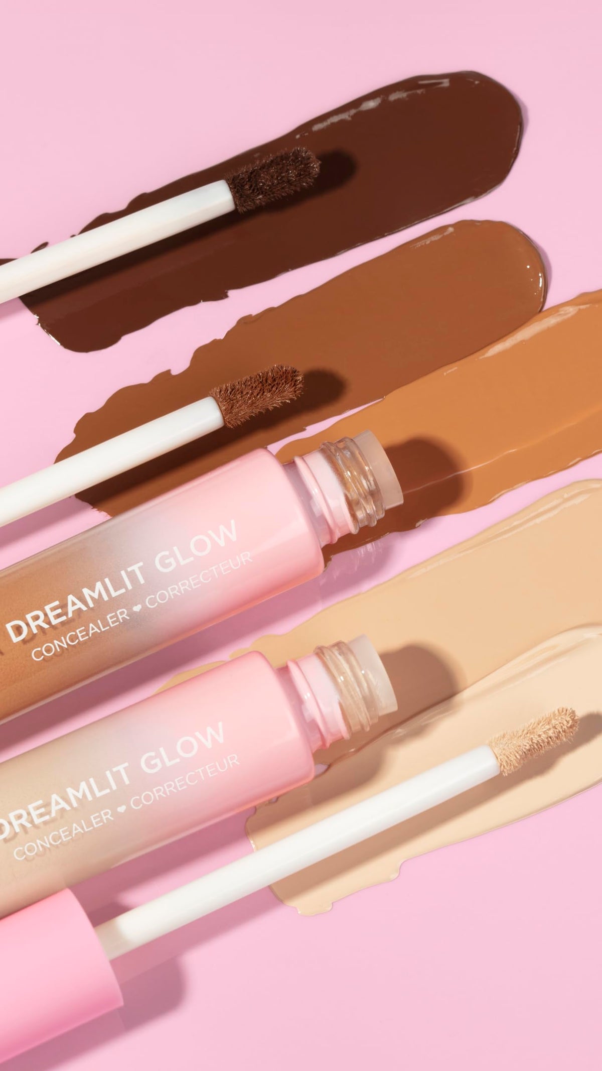 Pacifica Concealer - DreamLit Glow Full Coverage Concealer with Squalane for Dark Circles & Dark Spot Correction, Lightweight & Long-Lasting, Vegan &