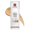 EltaMD UV Daily Tinted SPF 40 Face Sunscreen Moisturizer with Zinc Oxide, Tinted Daily Face Moisturizer with SPF, Sunscreen for Dry Skin,1.7 oz Pump Beauty & Personal Care EltaMD