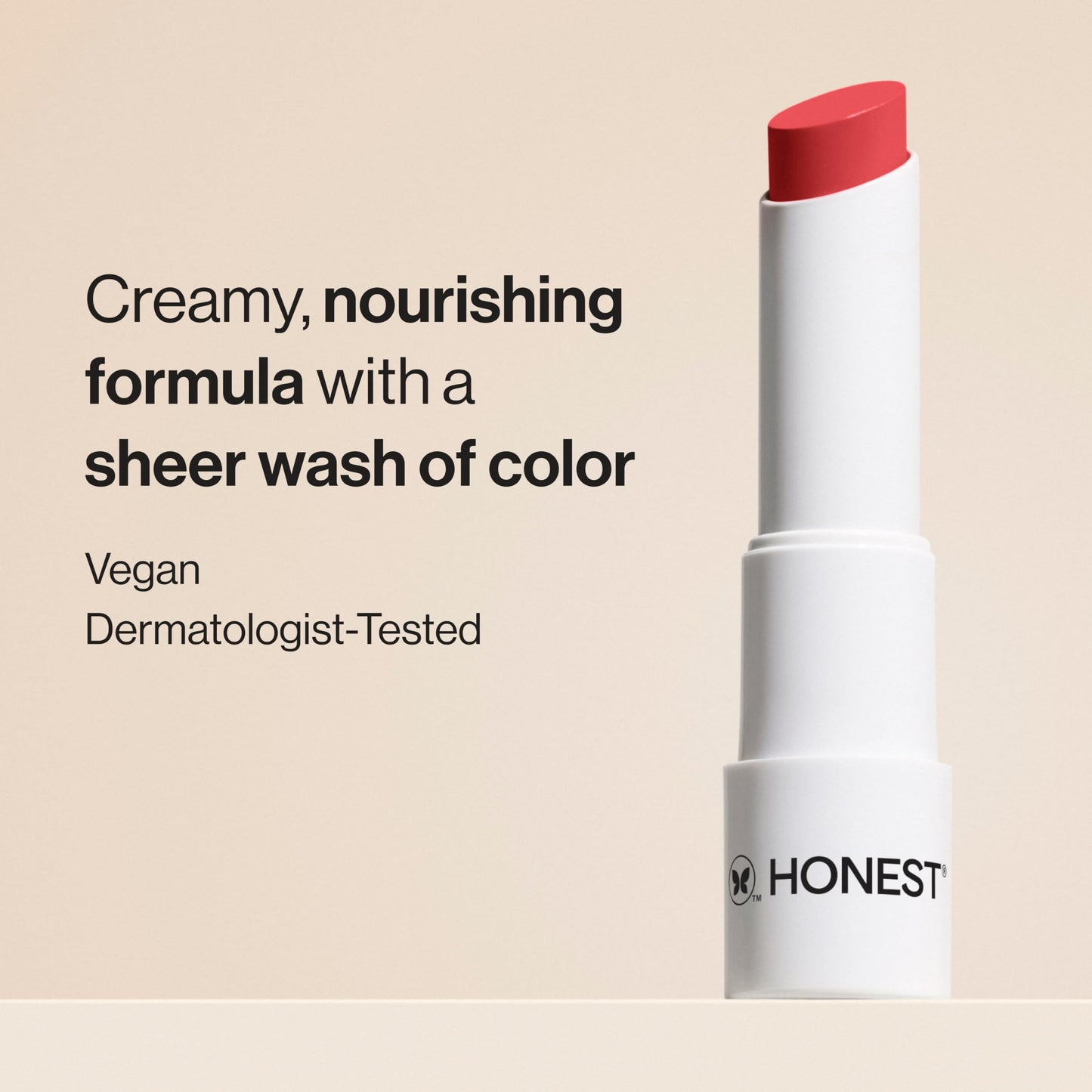 Honest Beauty Moisturizing Vegan Tinted Lip Balm, Antioxidant-Rich Acai Extracts, Avocado Oil, Paraben and Cruelty-Free, Fruit Punch Beauty and Personal Care Honest Beauty