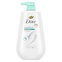 Dove Body Wash with Pump Sensitive Skin For 24hr Lotion-Soft Skin Moisturizing Skin Cleanser Gentle Hypoallergenic Formula with No Sulfates No Beauty & Personal Care Dove