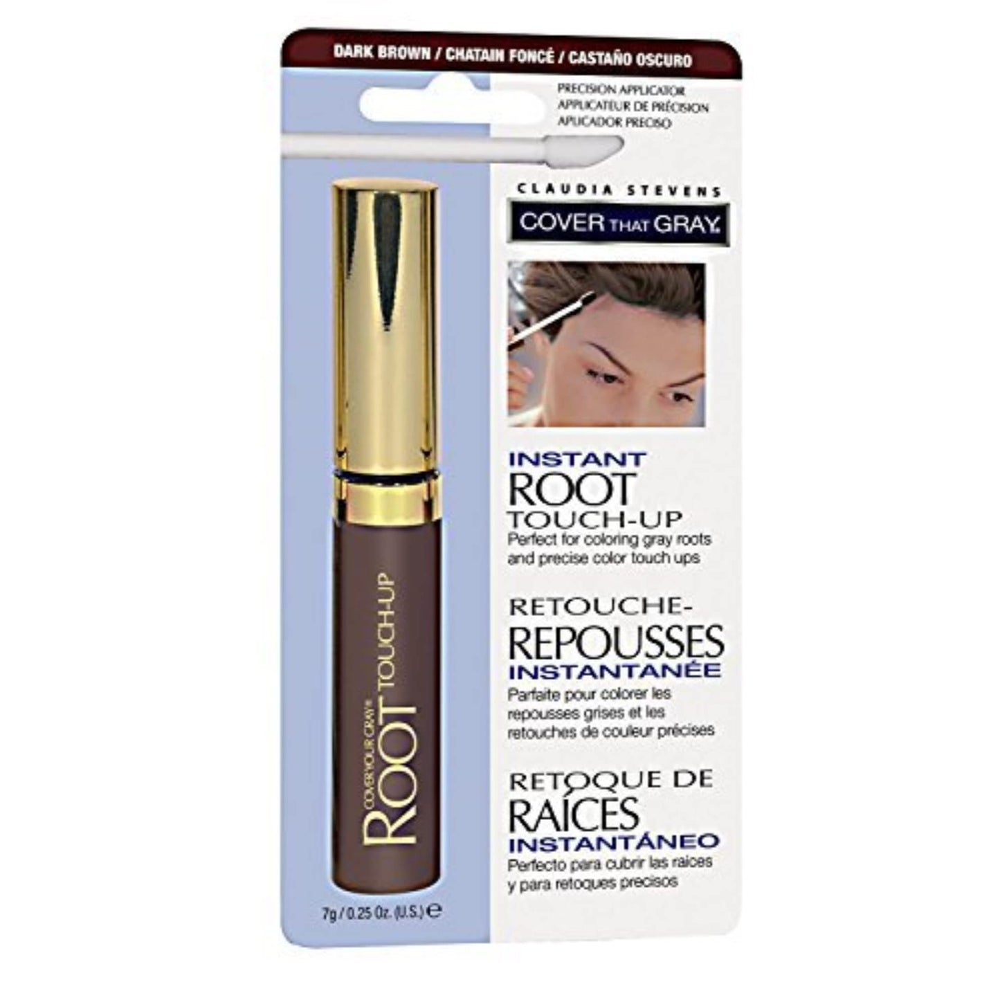 Claudia Stevens Cover That Gray Root Touch Up Hair Color - Dark Brown Beauty & Personal Care Claudia Stevens