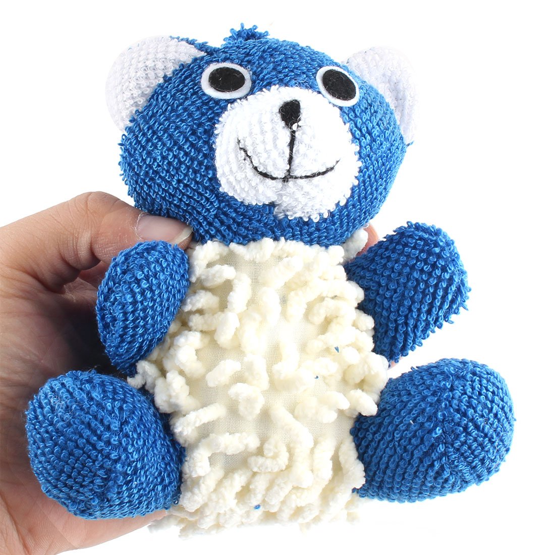 Ruilogod Sponge Household Bear Shaped Body Cleaning Washing Tool Bathing Shower Pad Pouf (id: b22 e7e af5 5ec 1b7 Beauty and Personal Care Ruilogod