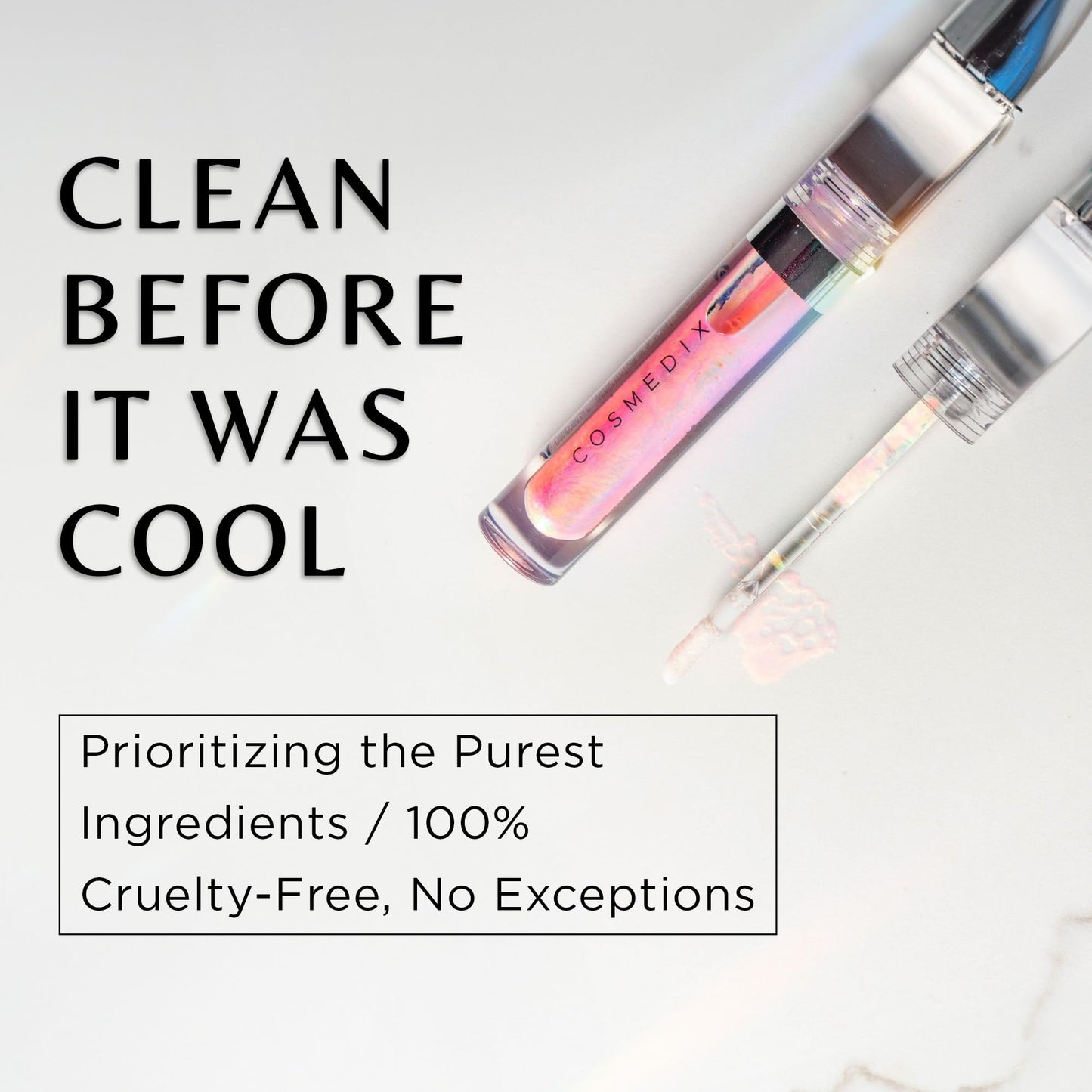 COSMEDIX Lumi Crystal Liquid Crystal Hydrator - Plumping Lip Gloss for Women for Plumped, Luscious & Fuller-Looking Lips - Long-Lasting Moisturizing Beauty & Personal Care COSMEDIX