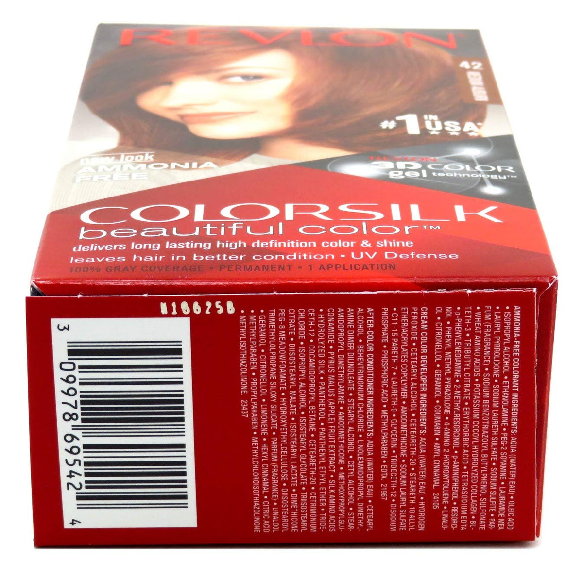 Colorsilk Permanent Hair Color, Medium Auburn (42/4R) Beauty & Personal Care REVLON