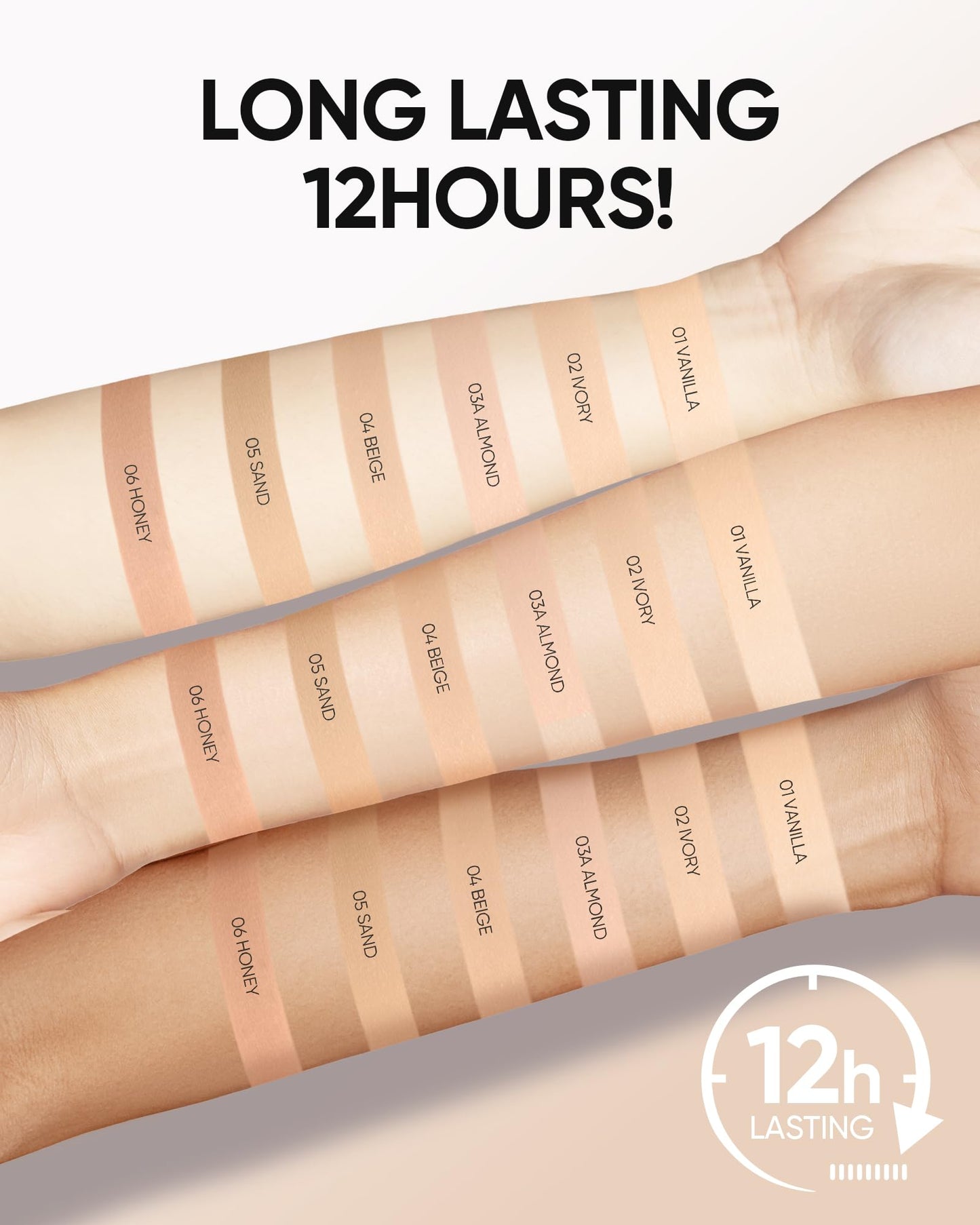 SKINTIFIC Cushion Foundation | Full coverage, Weightless, Skin fit, Satin Glow Finish, Oil-Control Waterproof Foundation, Sweatproof Flawless BB Cream Beauty & Personal Care SKINTIFIC