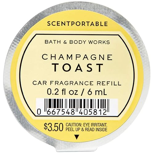 Bath and Body Works Champagne Toast Scentportable Fragrance Refill 0.2 Fluid Ounce Beauty & Personal Care Bath & Body Works