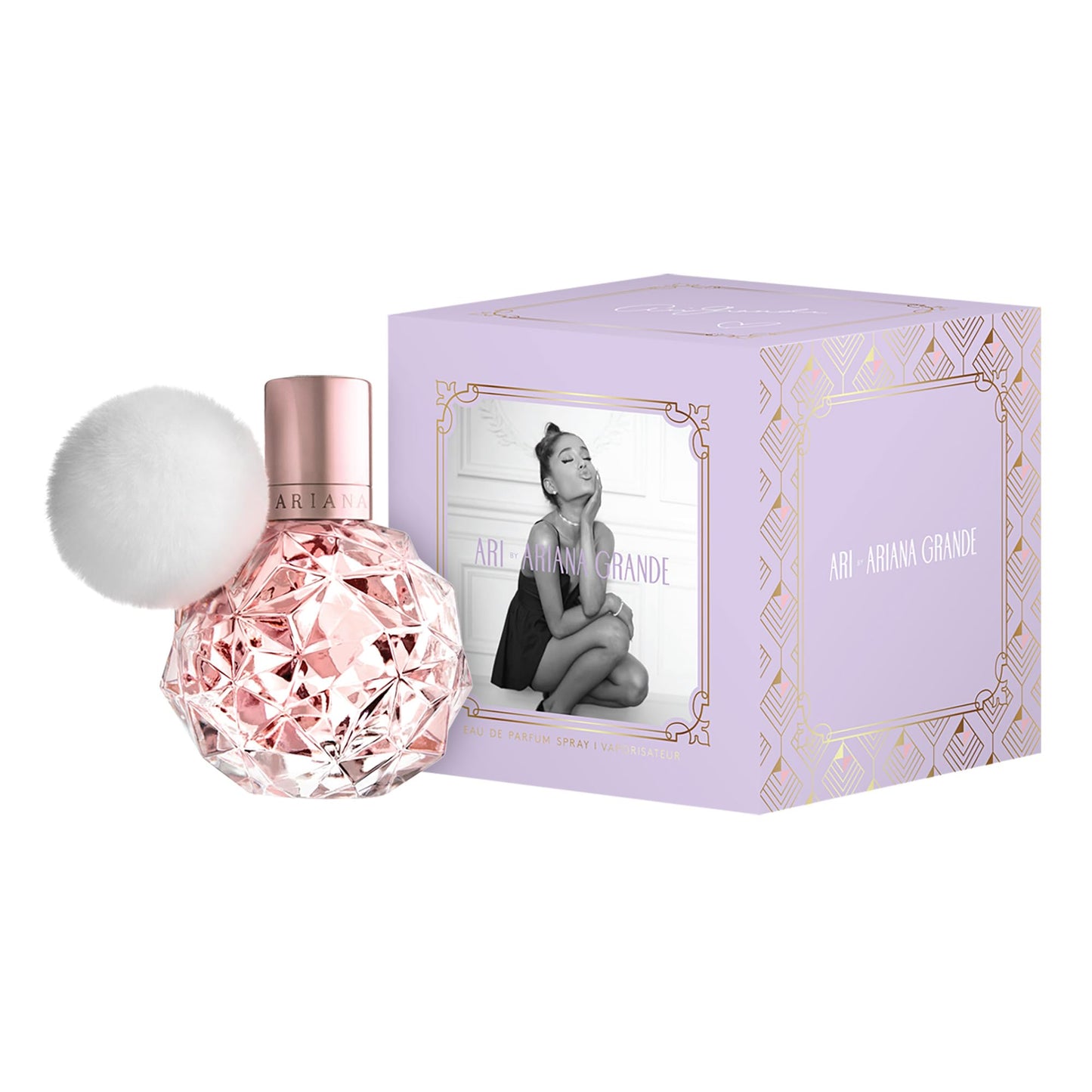 Ari by Ariana Grande Eau de Parfum - Long Lasting Fragrance with Pear, Raspberry, and Vanilla Orchid - Floral Gourmand Women’s Perfume Beauty & Personal Care Ariana Grande