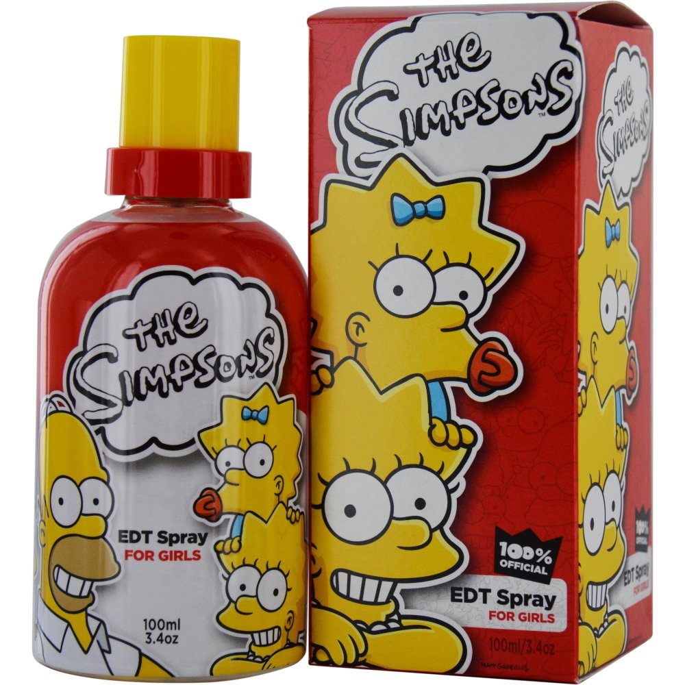 The Simpsons By Air Val International 3.4 oz Eau De Toilette Spray for Women Beauty & Personal Care Air-Val